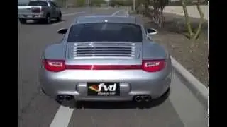 Porsche 911 Exhaust 997.2 with FVD Sound Version Muffler