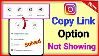 instagram copy link missing !Instagram copy link not showing | instagram reels copy link not showing