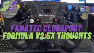 Fanatec Clubsport Formula V2.5X Wheel Thoughts
