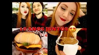 VLOG - 10 ANOS JUNTOS/ BURGER KING/ FONDUE