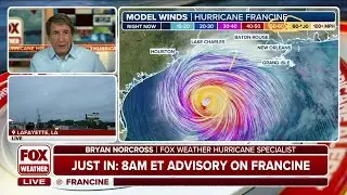 Bryan Norcross Analyzes Future Of Hurricane Francine