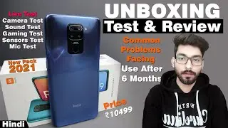 Redmi Note 9 UNBOXING and REVIEW,Price ₹10999,Quad Camera 48MP ,4Gb Ram 64Gb,CAMERA TEST,Gaming Test