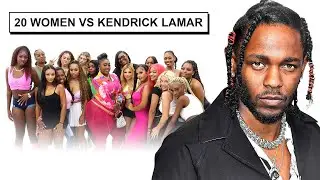 20 WOMEN VS 1 RAPPER : KENDRICK LAMAR LOOKALIKE