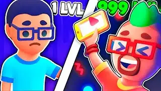 СТАЛ ЛУЧШИМ ТИК ТОКЕРОМ И ЗАРАБАТЫВАЮ БОЛЬШЕ 1000$ Idle Tiktoker