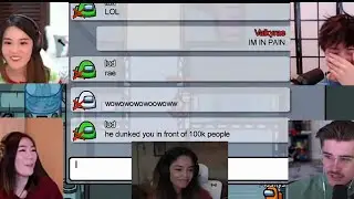 Streamers react to Disguised Toast catching valkyrae without even seeing her ft Sykkuno Hafu Corpse