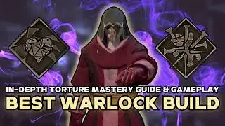 The BEST CASTER WARLOCK Build | Torture Mastery Guide - Dark and Darker Gameplay