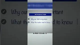 How To Outline Your Research Article Introduction