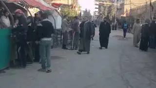 Iraq - Driving from Karbela to Najaf with the Bus (HD)