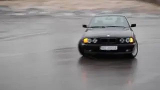 BMW E34 525 ДРИФТ
