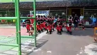 Paskibra MTsN 8 Jakarta in LKBB Geprek Sman 101 Jakarta