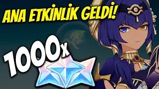 1000x Köken Taşı ve Ücretsiz Candace! | 5.1 Ana Etkinlik Geldi | Genshin Impact Türkçe