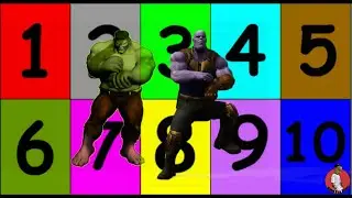 Learning Number With Hulk and Thanos