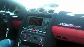 Fun with Lamborghini Gallardo Super Trofeo Stradale.