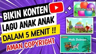Easy Ways to Create Children's Song Content in 5 Minutes!!