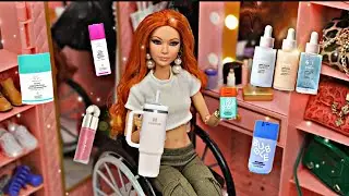 Making Barbie a Mini Stanley Cup|Drunk Elephant|Rare Beauty|Aesthetic Painting!!🌷🤍