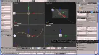 Blender Animation - An Object Following a Path (Guide, Motion Path) New Version