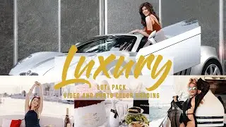 Luxury LUTs Pack || LUTs preview + Free LUT download
