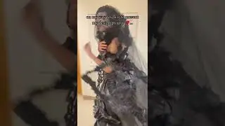 Presenting my Trash Bag Dress
