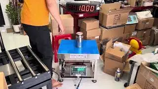 Cân ghế điện tử inox 304 TPE-XK3108A kết nối đèn LED phụ