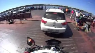 Заезд на паром(Рыбинск-Мышкин)