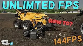How to unlock FPS in Farming Simulator 22 on PC - SHORT GUIDE