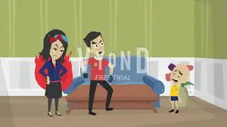 Caillou misbehaves at the movies and gets grounded (My first Vyod video)
