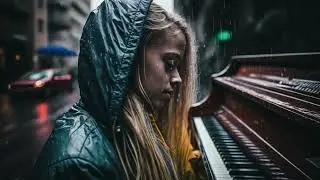 Peaceful Relaxing Piano & Soft Rain - Relaxing Sleep Music,Stress Relief