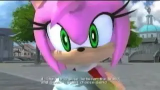 SONIC The Hedgehog (2006) Silver's Story #11 Amy Leaves