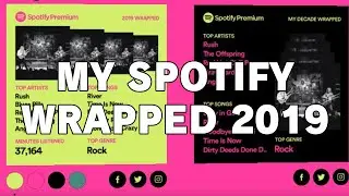 My Spotify Wrapped 2019
