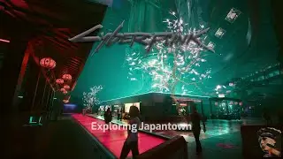 Exploring Japantown - Cyberpunk 2077 ambient tunes - 2 hours