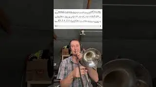 Monsters Inc Theme Trombone Solo as played by Andy Martin.