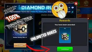 8Ball Pool - Unlimited Berlin or Dubai Victory Boxes Trick 2022😳😱😱!!! Full Proof