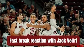 Fast break reaction — South Carolina MBB beats Wooster in exhibition game