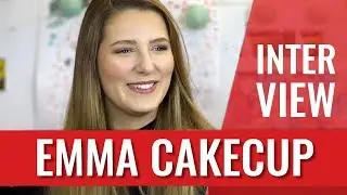 EMMA CAKECUP IN SOFA INTERVIEW