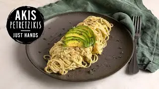 Cream Cheese and Avocado Pasta | Akis Petretzikis