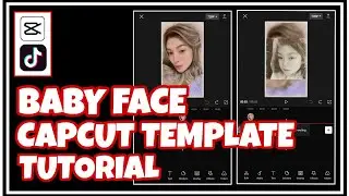 BABY FACE CAPCUT TEMPLATE TUTORIAL | CAPCUT EDIT | CP TUTORIALS