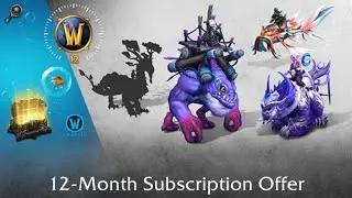 12 Month Subscription Mounts | WoW Dragonflight 10.1.7