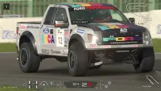 Gran Turismo 7: 55 second F-150 at Tsukuba Circuit