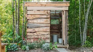 DIY Outdoor Off Grid Bathroom