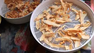Чипсы из дыни на зиму.