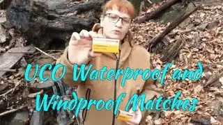 UCO Waterproof and Windproof Matches (Wasser und Wind resistente Streichhölzer)