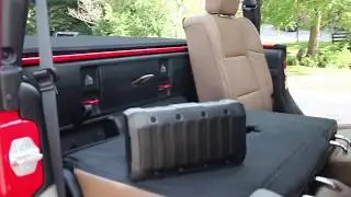 How to find the Bluetooth Speaker in a Jeep Gladiator Truck?