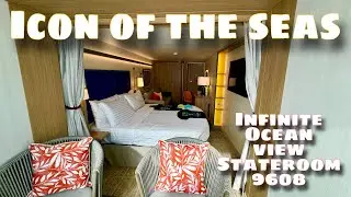 ICON OF THE SEAS Infinite Ocean View Balcony | Stateroom 9608 | THE D&Q EXPERIENCE