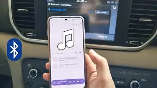 How to play music via Bluetooth in Kia Sportage