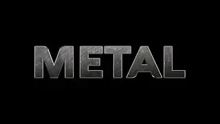 Photoshop Dersleri | Metal Yazı Efekti | Photoshop Tutorials | Metal Text Effect