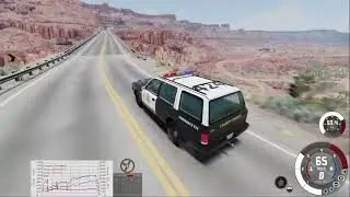 BeamNG.Drive - Utah Police when the visitor center has free doughnuts