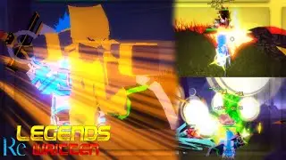 Fighting The NEW BROLY Boss With THE WORLD & MAGIC!! Broly Location & Drops! 🔥 (Legends Re:Written)