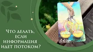Что делать, если информация идет потоком? / Чтение раскладов на Таро для кверента