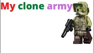 My clone army (I FINALLY HAVE CAPTAIN REX)