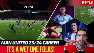 [TTB] MAN UNITED CAREER EP12 - FINAL CHAMPIONS LEAGUE GAME! - HORRENDOUS CONDITIONS TO PLAY IN! 🌧